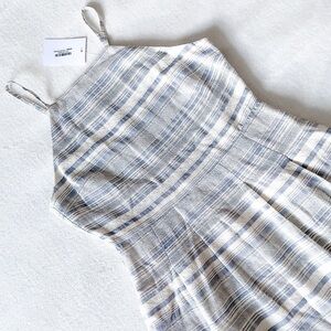Oak + FORT Striped Cotton Dress